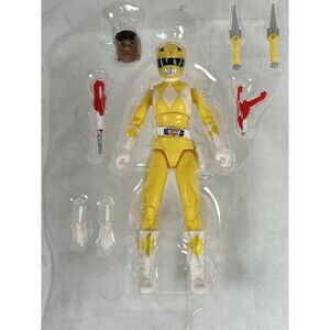 New Power Rangers Lightning Collection Yellow Ranger Aisha 6" Figure LOOSE